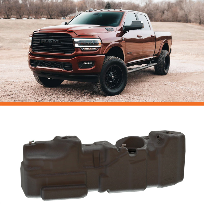 Titan Fuel Tanks 13-24 RAM 2500/3500 Cummins Crew Cab Short Bed 52 Gallon XXL Mid-Ship Fuel Tank