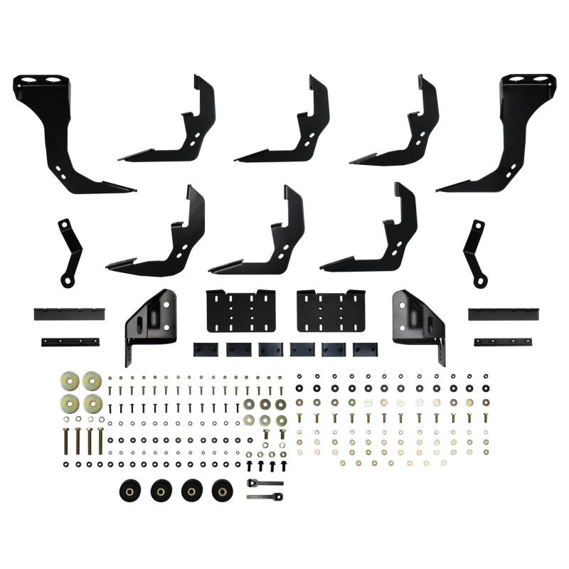 Westin 2019-2026 Chevrolet Silverado/Sierra 1500 Crew Cab (6.5ft) R5 Modular Nerf Step Bars - Black