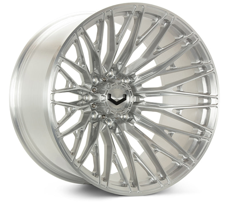Vossen VFX-04 22x12 - 8x180 - ET44 - Ultra Deep - 124.3 - Brushed Gloss Clear Wheel