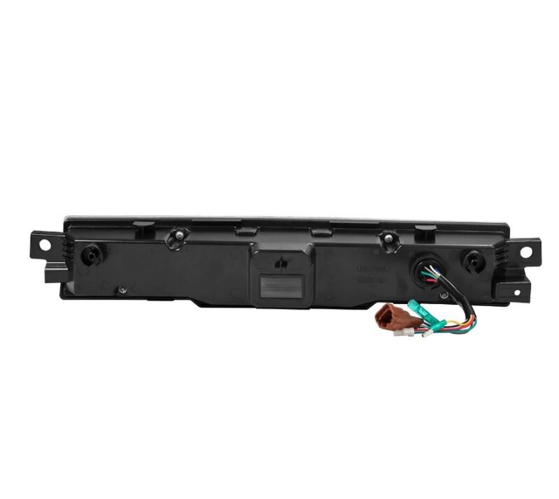 AlphaRex NOVA-Series prismatic LED fourth brake light for 21-24 Toyota GR86 and Subaru BRZ in chrome finish.