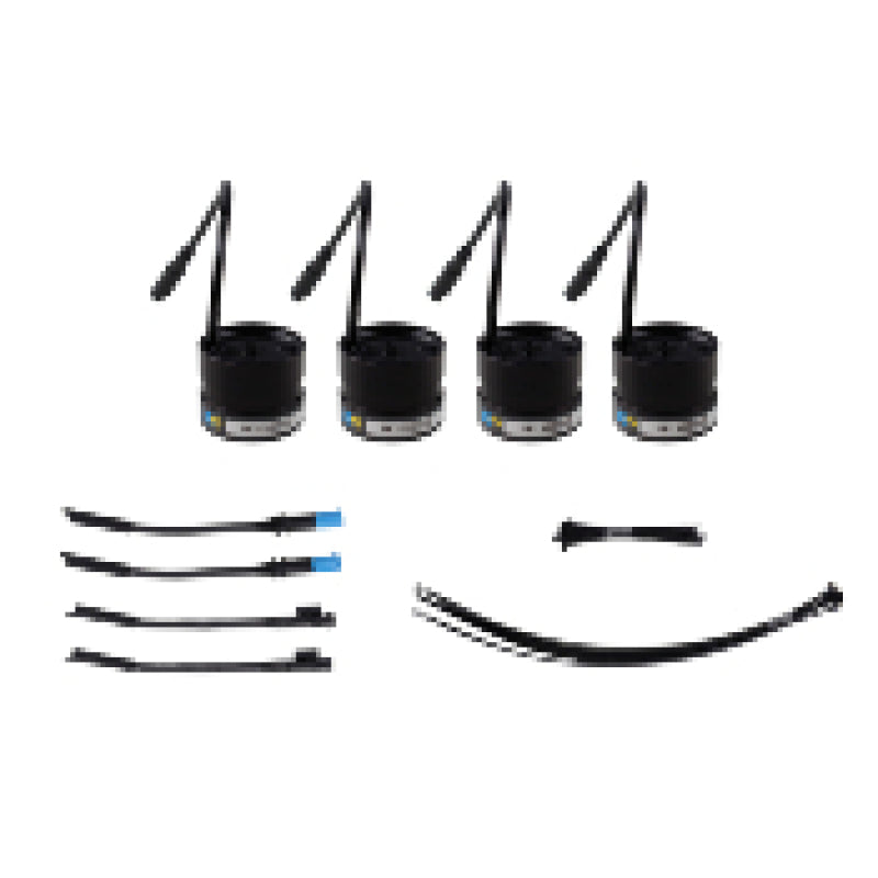 Bilstein BMW M3 G80 B1 Module kit for converting active suspension to passive, including four modules and necessary wiring.
