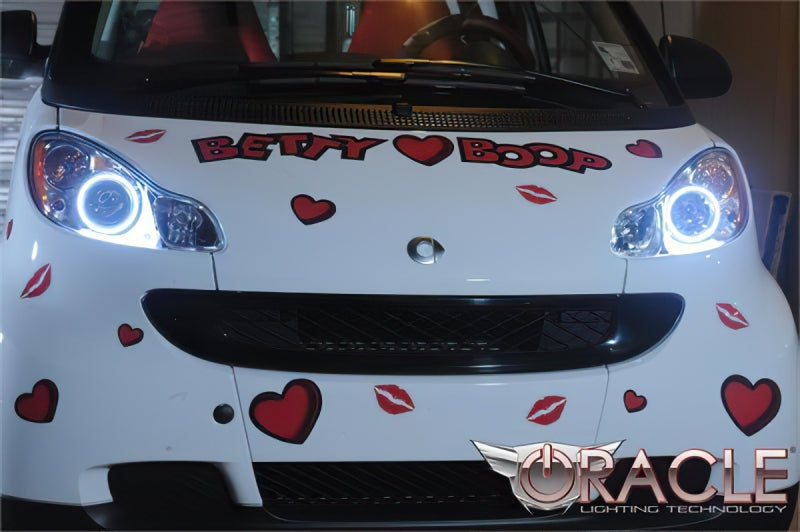 Oracle Smart ForTwo 08-13 LED Halo Kit - White
