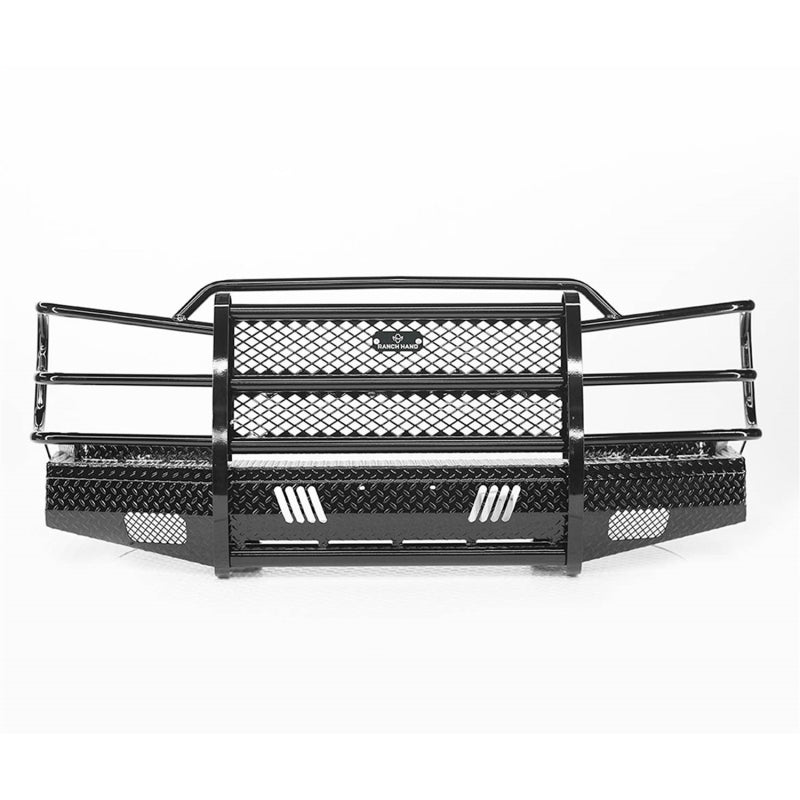 Ranch Hand Summit Series Front Bumper W/ Grille Guard Fits Select 03-07 Chevrolet Silverado 1500/Avalanche 1500/2500 Model FSC03HBL1