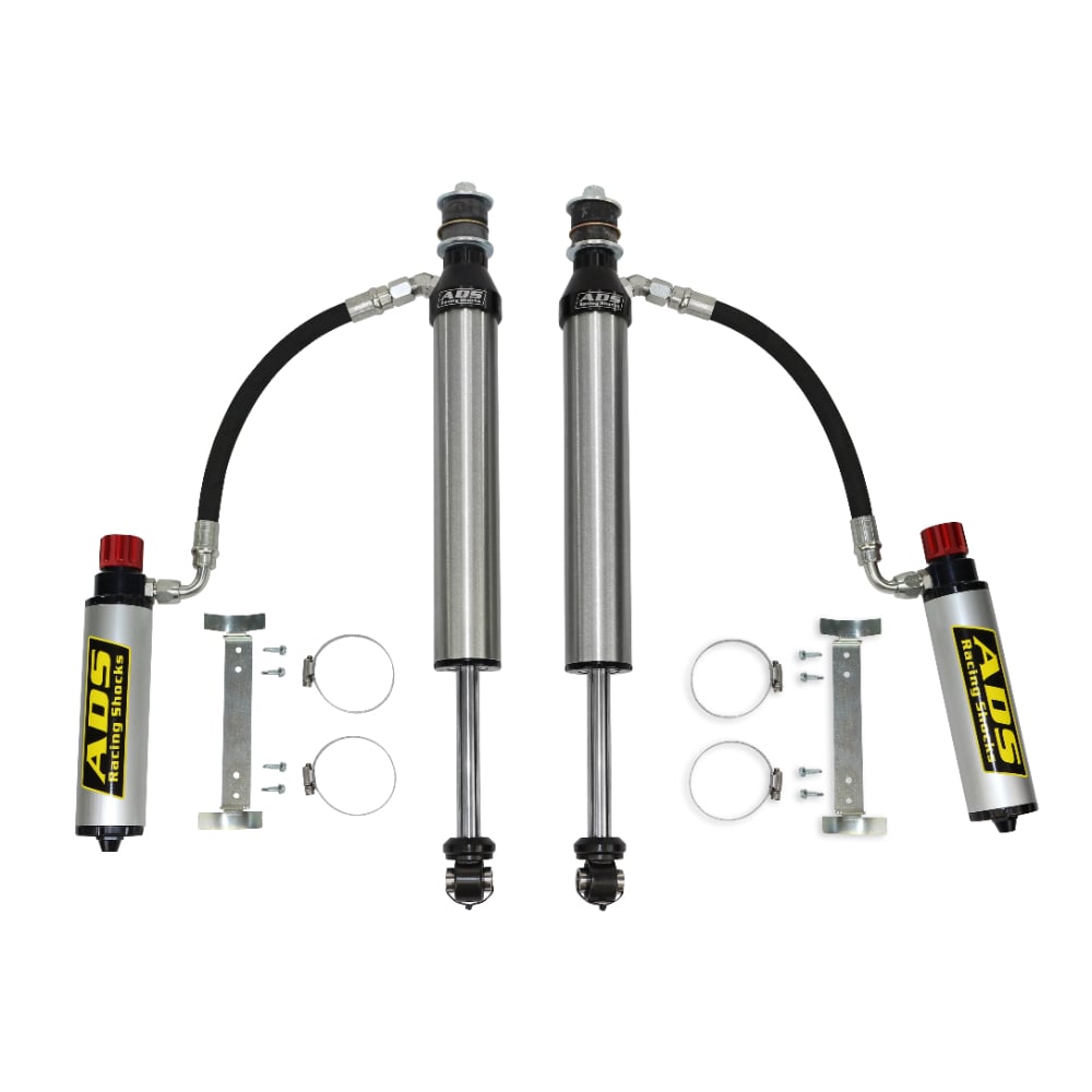 ADS Front 2.5" Remote Reservoir Compression Adjuster Shock (Pair) 03-12 Ram 2500 / 3500 4WD