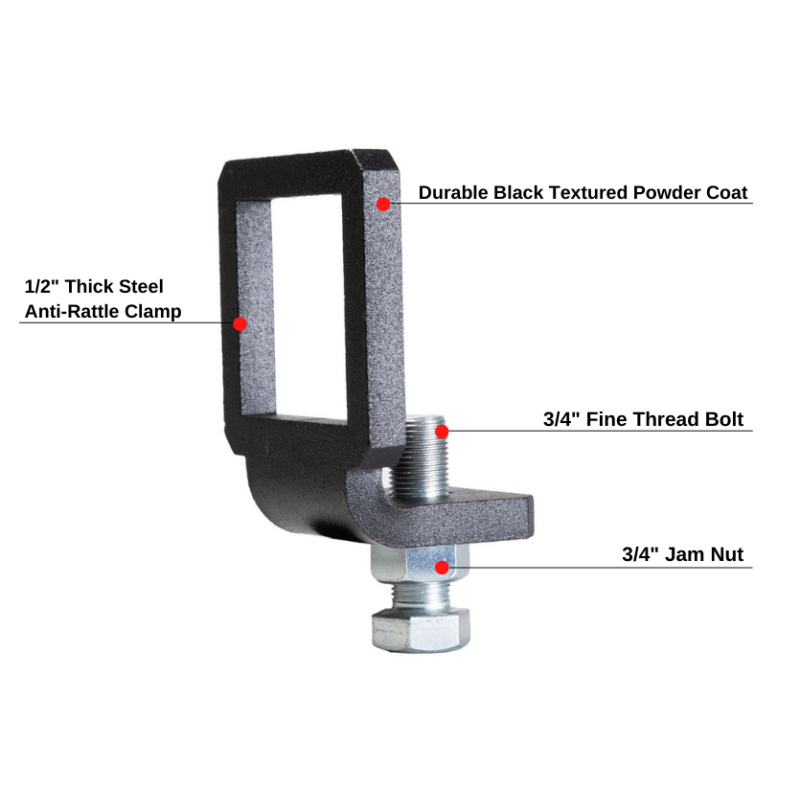 BulletProof Hitches 2.5" Anti-Rattle Clamp Model 25ANTIRATTLE