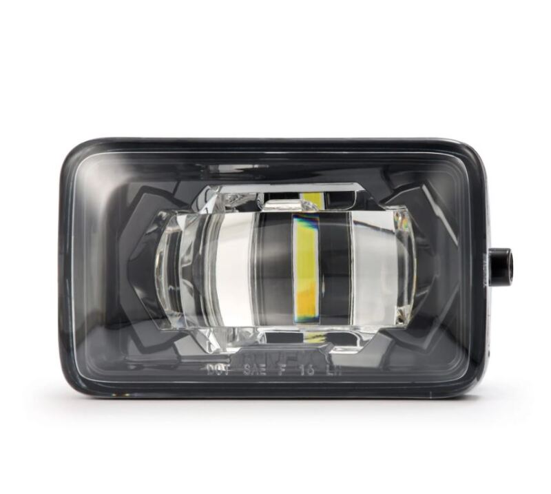 AlphaRex dual color LED projector fog light for 2015-2020 Ford F150 and 2017-2022 Super Duty, featuring a sleek design.