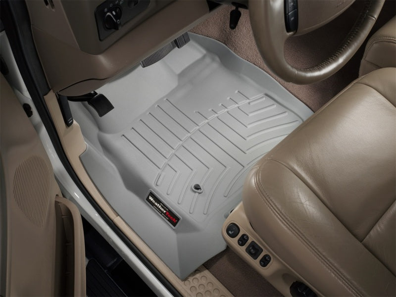 WeatherTech 99-07 Ford F250 Super Duty Crew Front FloorLiner - Grey