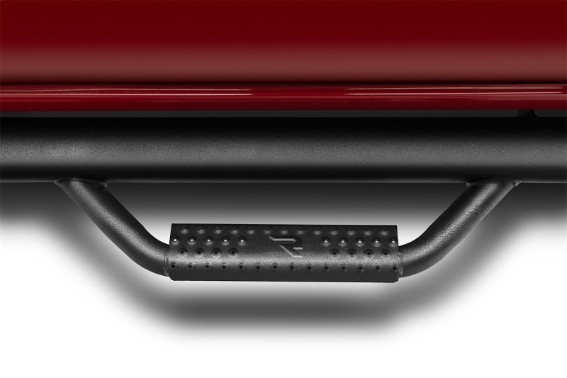 N-Fab Nerf Step 02-08 Dodge Ram 1500/2500/3500 Quad Cab 6.4ft Bed - Tex. Black - Bed Access - 3in