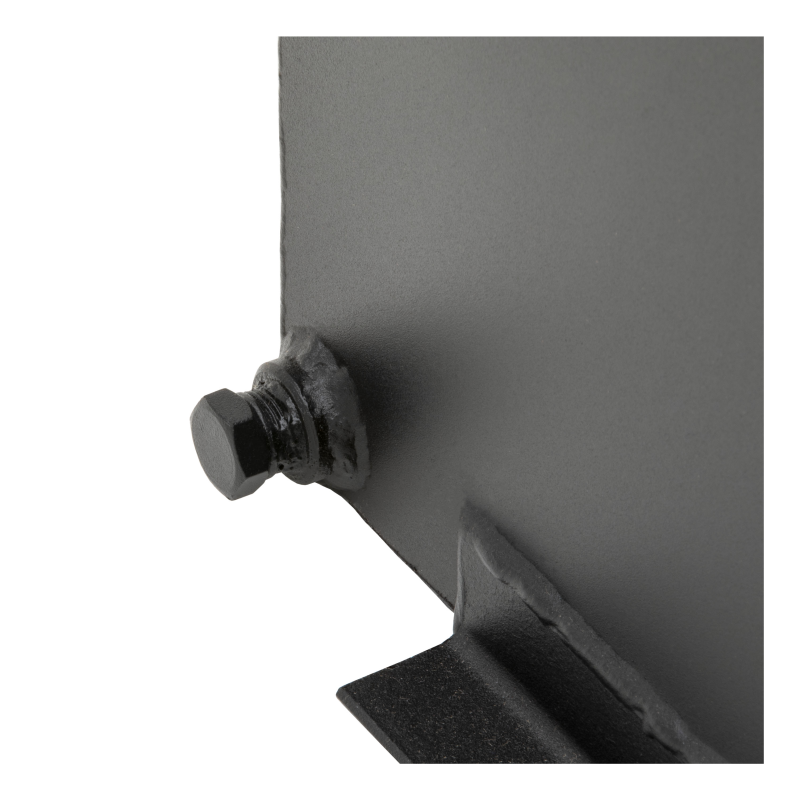 UWS Matte Black 45-Gallon Vertical Steel Transfer Tank Model ST-45-R-MB