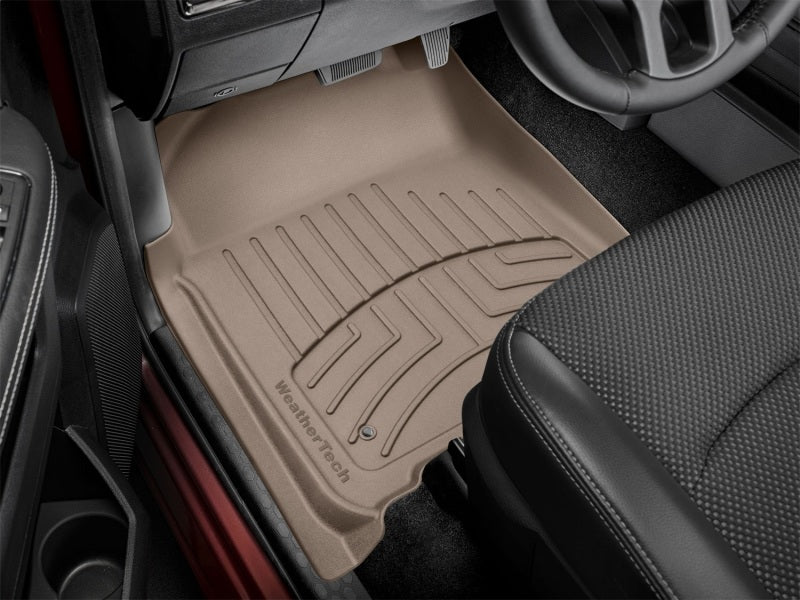 WeatherTech 12-18 Dodge Ram 1500 Crew Cab / Extended Cab Front FloorLiner HP - Tan