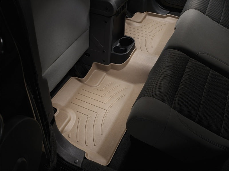 WeatherTech 07+ Jeep Wrangler Unlimited Rear FloorLiner - Tan