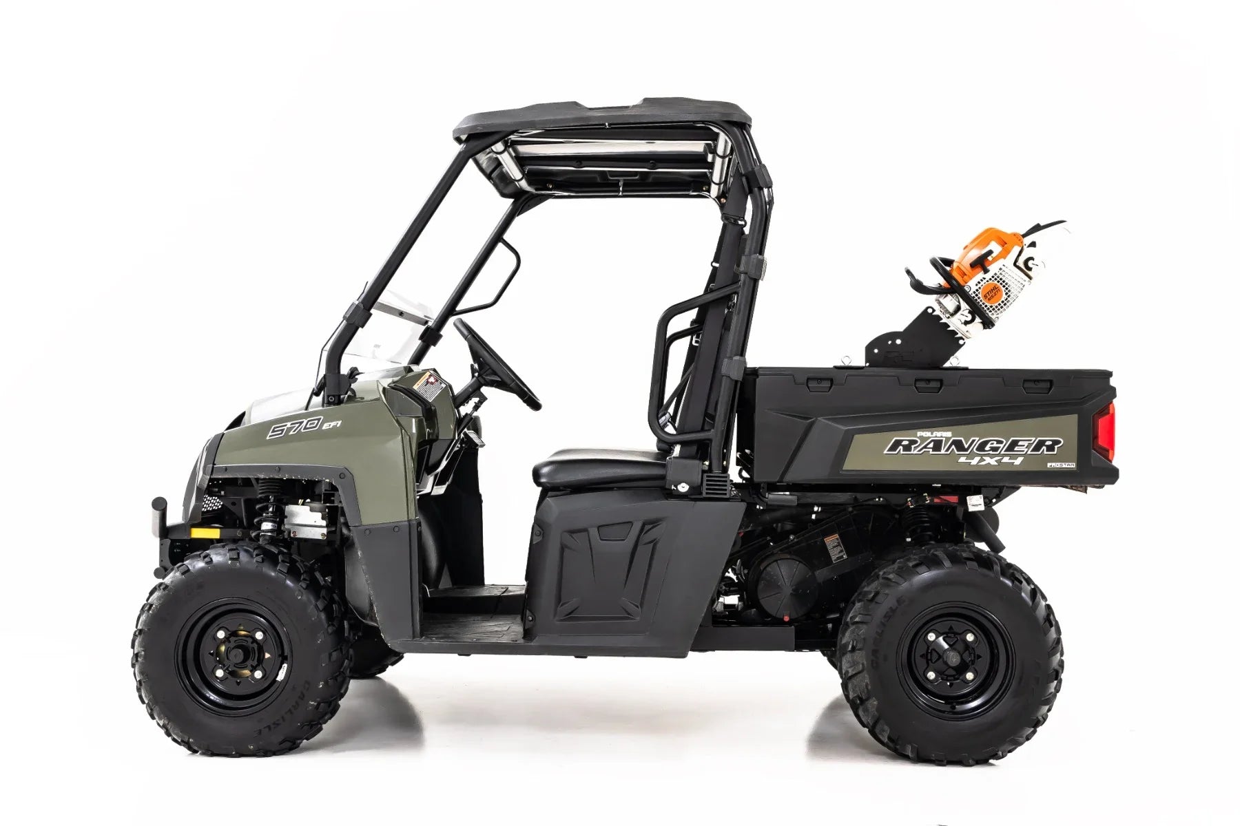 Chainsaw Carrier Bed Side Mount | Multiple Makes & Models (Polaris/Can-Am) by Rough Country