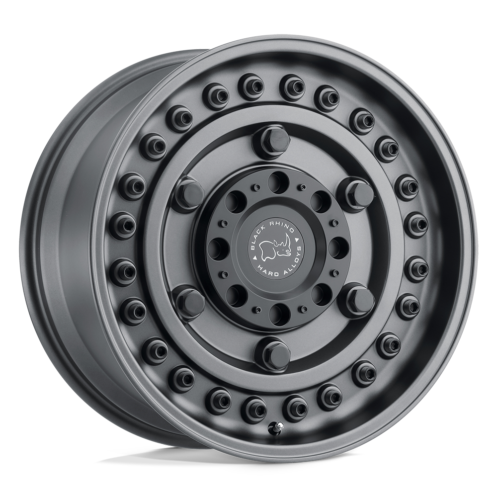 BR ARMORY 17X9.5 5X5.0/5.5 78 GUNBLK -18