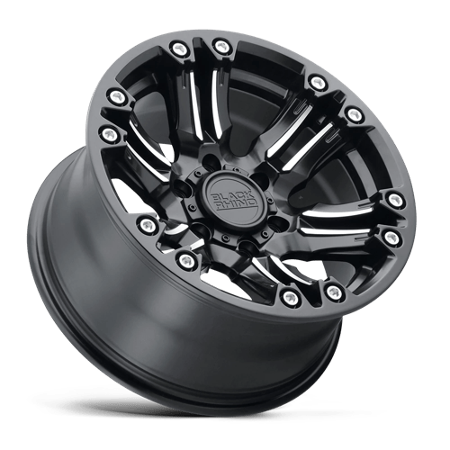 BRASG 17X8.5 6X5.5 M-BLK-MCH 0MM