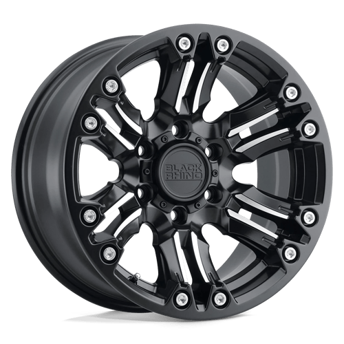 BRASG 18X9.5 5X5.0 M-BLK-MCH 2MM