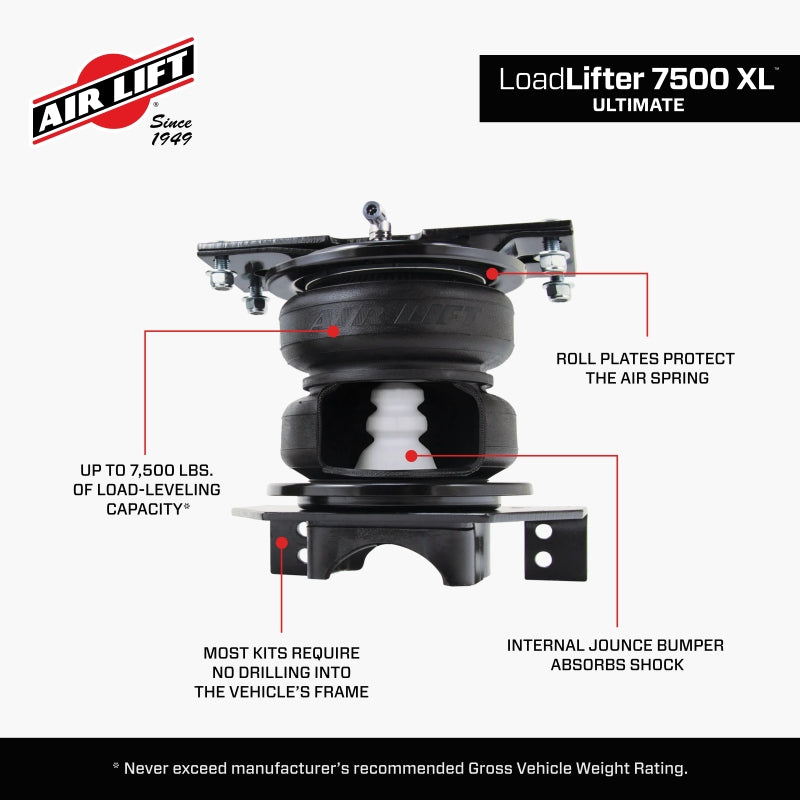 Air Lift LoadLifter 7500XL Ultimate for 14-18 Ram 2500