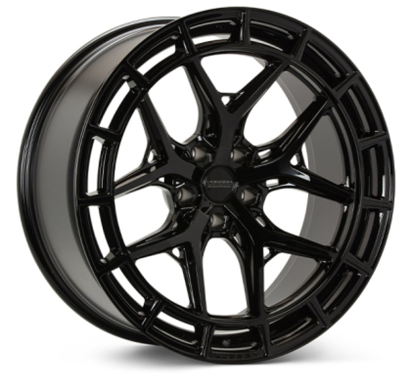 Vossen HFX-1 - 22x10.5 - ET14 - 55x12 - 66.56 - Super Deep - GB - Gloss Black