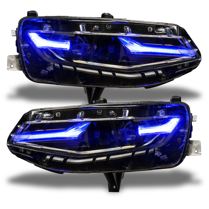 Oracle 19-21 Chevy Camaro LS/LT RGB+A Headlight DRL Kit - ColorSHIFT w/ BC1 Controller