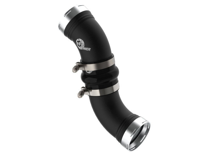 AFE BladeRunner charge pipe for GM diesel trucks, designed for 2006-2010 V8-6.6L LBZ/LMM models, featuring durable construction.