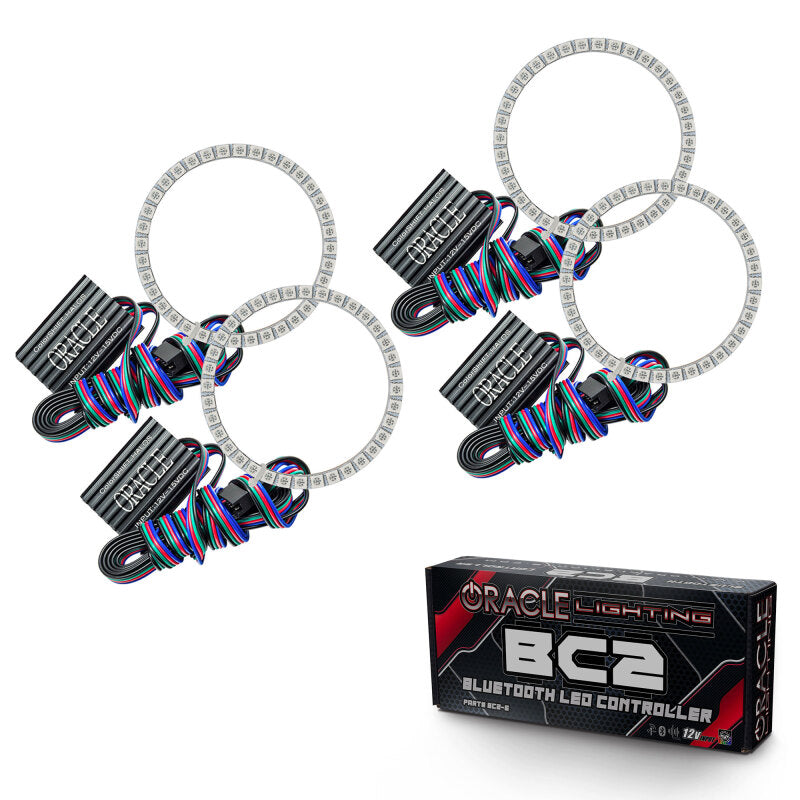 Oracle Cadillac CTS 03-07 Halo Kit - ColorSHIFT w/ BC1 Controller