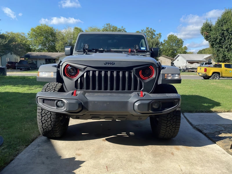 Oracle Oculus Bi-LED Projector Headlights for Jeep JL/Gladiator JT - w/ BC1 Controller