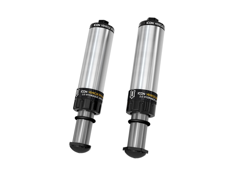 ICON 23-24 Toyota Sequoia Rear Hydraulic Bump Stop Kit - 0-4in Lift
