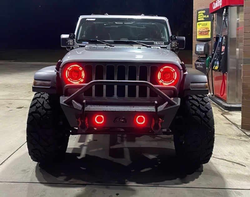 Oracle Oculus Bi-LED Projector Headlights for Jeep JL/Gladiator JT - w/ BC1 Controller