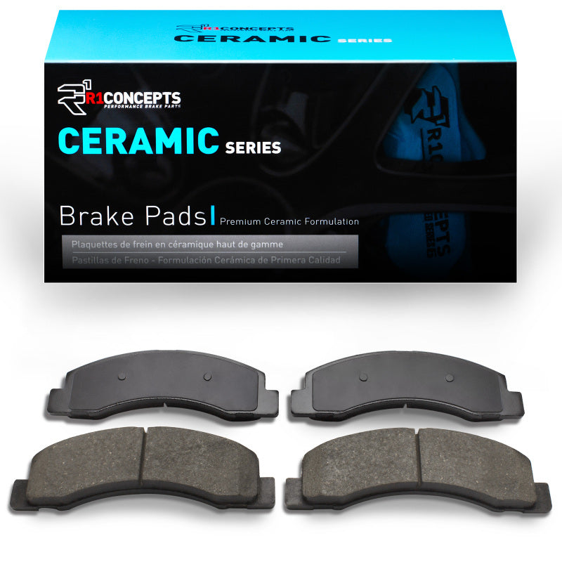 R1 99-05 Ford F-350 Super Duty 4WD Front R1 Ceramic Brake Pads
