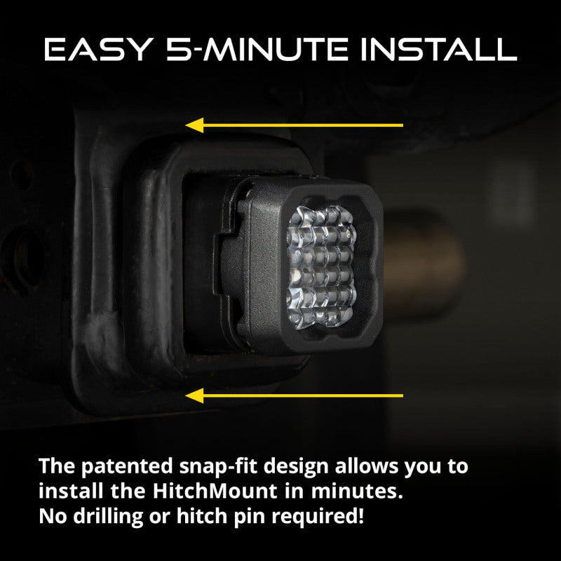 Diode Dynamics Hitch Mount LED Pod Reverse Kit for GMC Sierra 1500 2019-2023 C1R