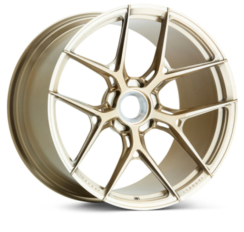Vossen S21-01 20x9 / 5x130 / ET42 / 71.6 - Brushed Patina Gold Wheel - (992.1 4S/GTS - Front)