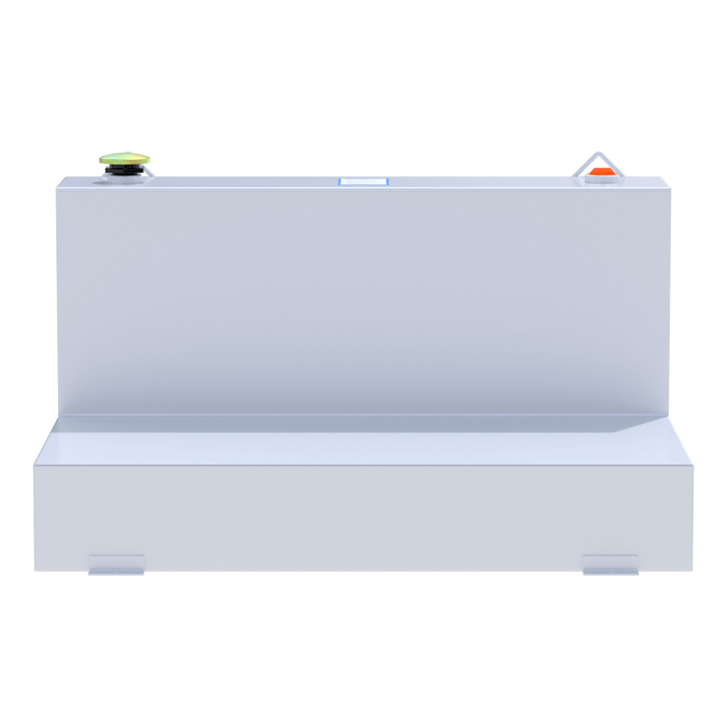 UWS White 85-Gallon L-Shape Steel Transfer Tank Model ST-85-L-W