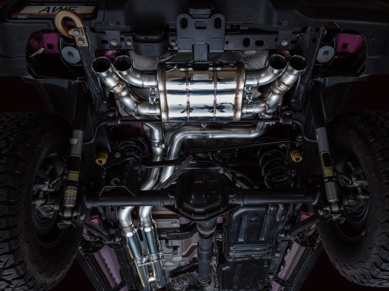 AWE Tuning 21+ Wrangler 392 Switchpath Cat-Back Exhaust- Quad BashGuards