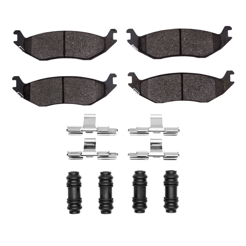 R1 02-24 Chrysler ASPEN Rear Semi Met Pads & Hardware Kit
