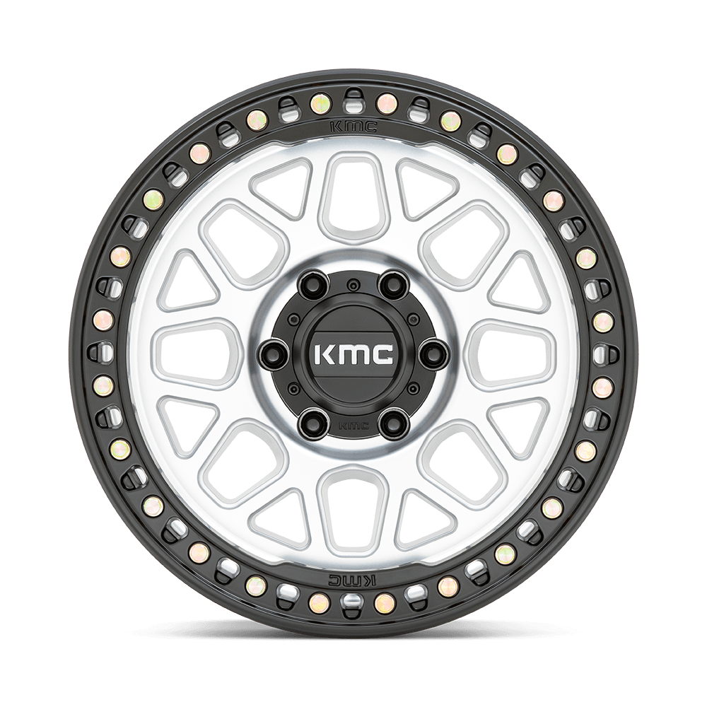 KMC KM549 Machined w/ Satin Black Lip GRS Wheel