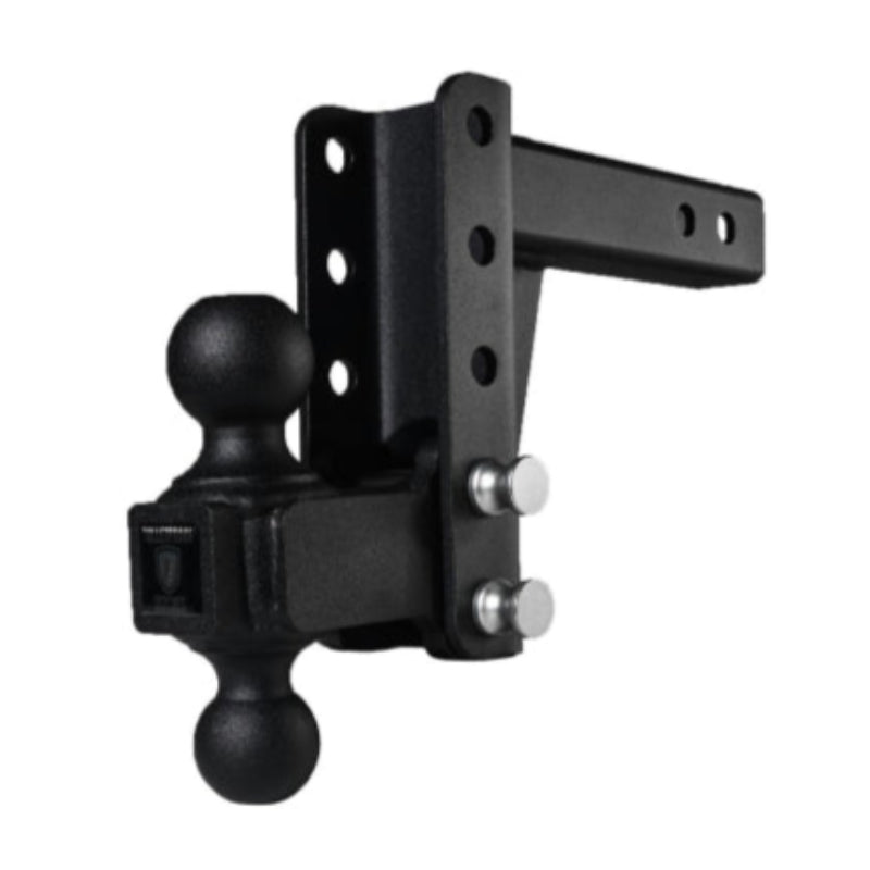 BulletProof Hitches 2.0" Medium Duty 4" Drop/Rise Hitch Model MD204