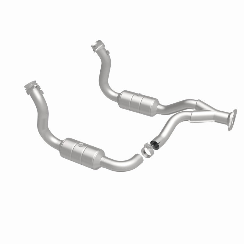 MagnaFlow DF Cat Conv 08-10 Ford F-250/F-250 SD/F-350/F-350 SD 5.4L/6.8L/F-450 SD 6.8L Y-Pipe Assy