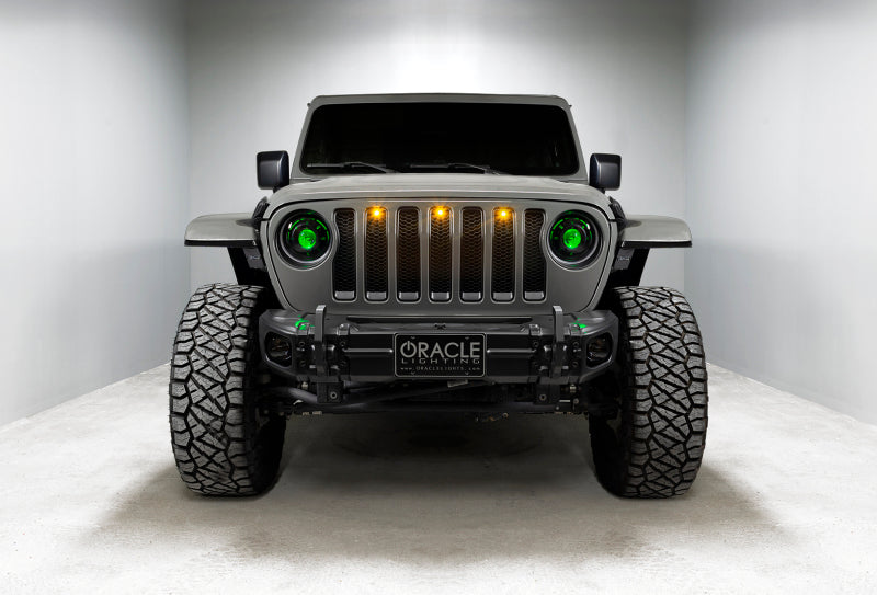 Oracle Oculus Bi-LED Projector Headlights for Jeep JL/Gladiator JT - w/ BC1 Controller