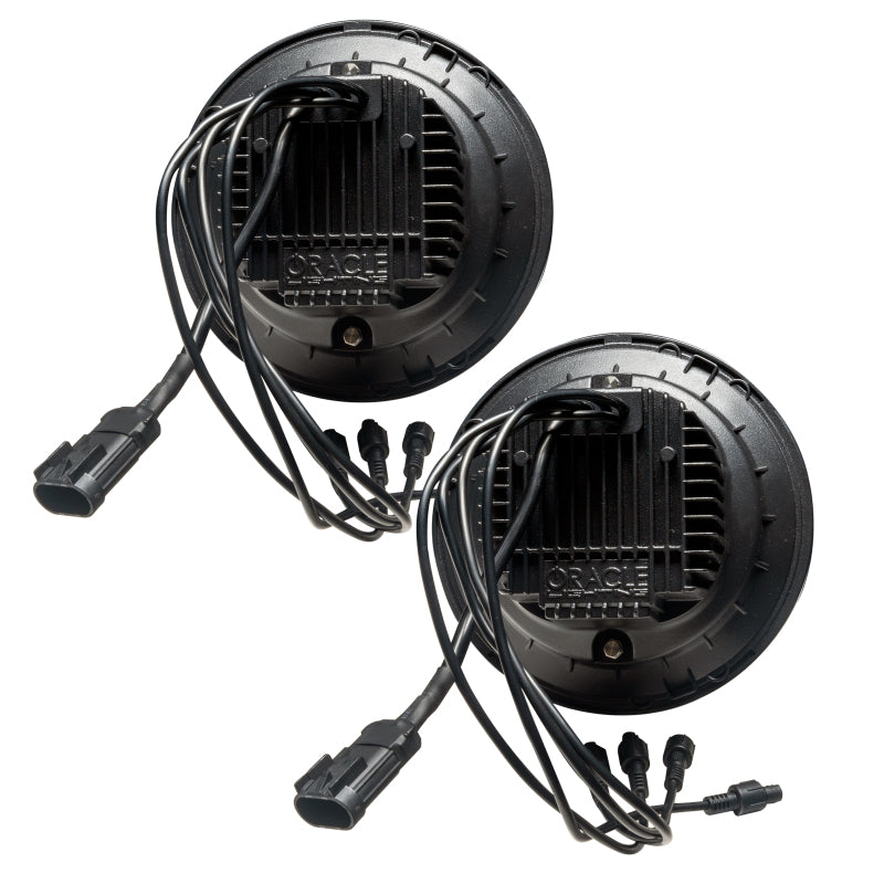 ORACLE Lighting 0718 Jeep Wrangler JK Oculus 7in ColorSHIFT Bi-LED Projector Headlights