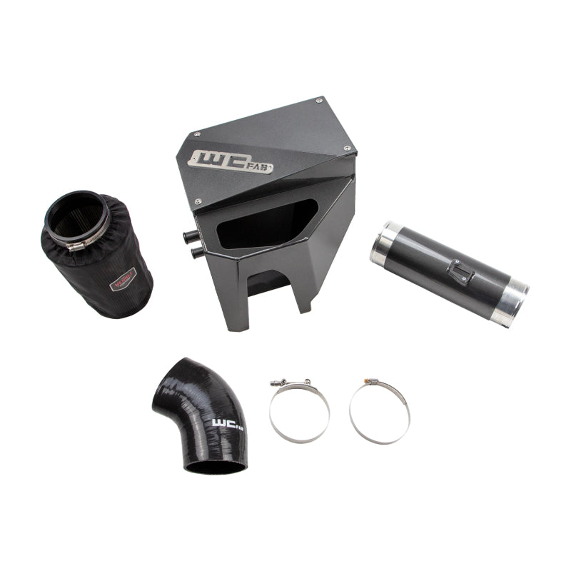Wehrli 20-24 Ford 6.7L Powerstroke 4in. Intake Kit - Cherry Frost