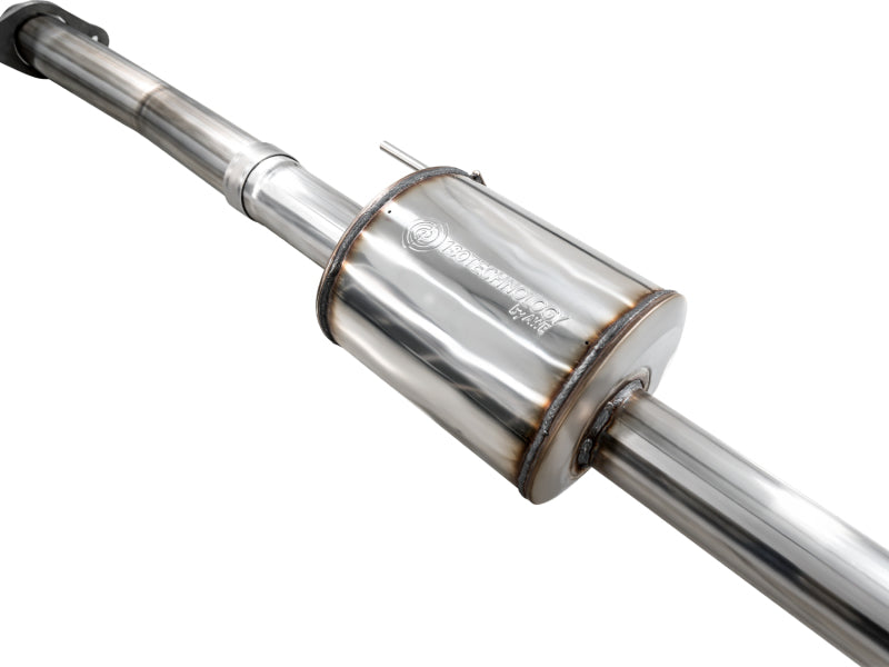 AWE Tuning 21-25 Ford F150 (14th Gen Reg Cab) Cat-Back Exhaust - 4.5in Dual Side Exit Chrome Tips