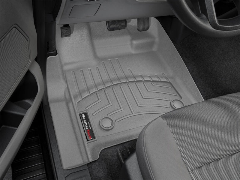 WeatherTech 2016+ Ford F-150 Regular Cab Front FloorLiner - Grey