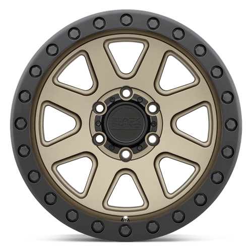 BRBKR 17X8.5 5X5.0 M-BRNZ-BLK-LP -18MM