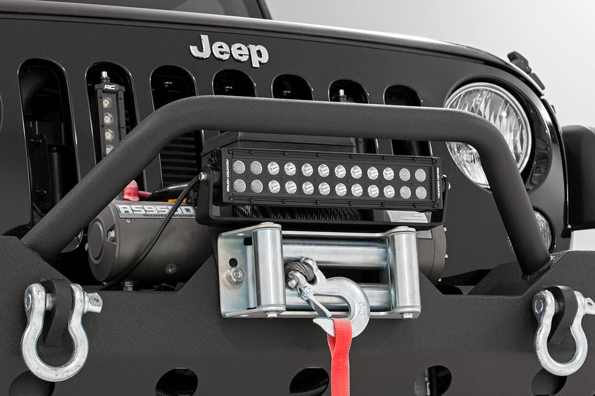 ROUGH COUNTRY 12-INCH CREE LED LIGHT BAR - (DUAL ROW | BLACK SERIES)