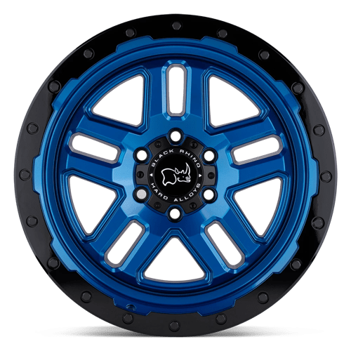 BRBTW 17X9.5 5X5.0 DRBR-BLU-BLKLP -18MM