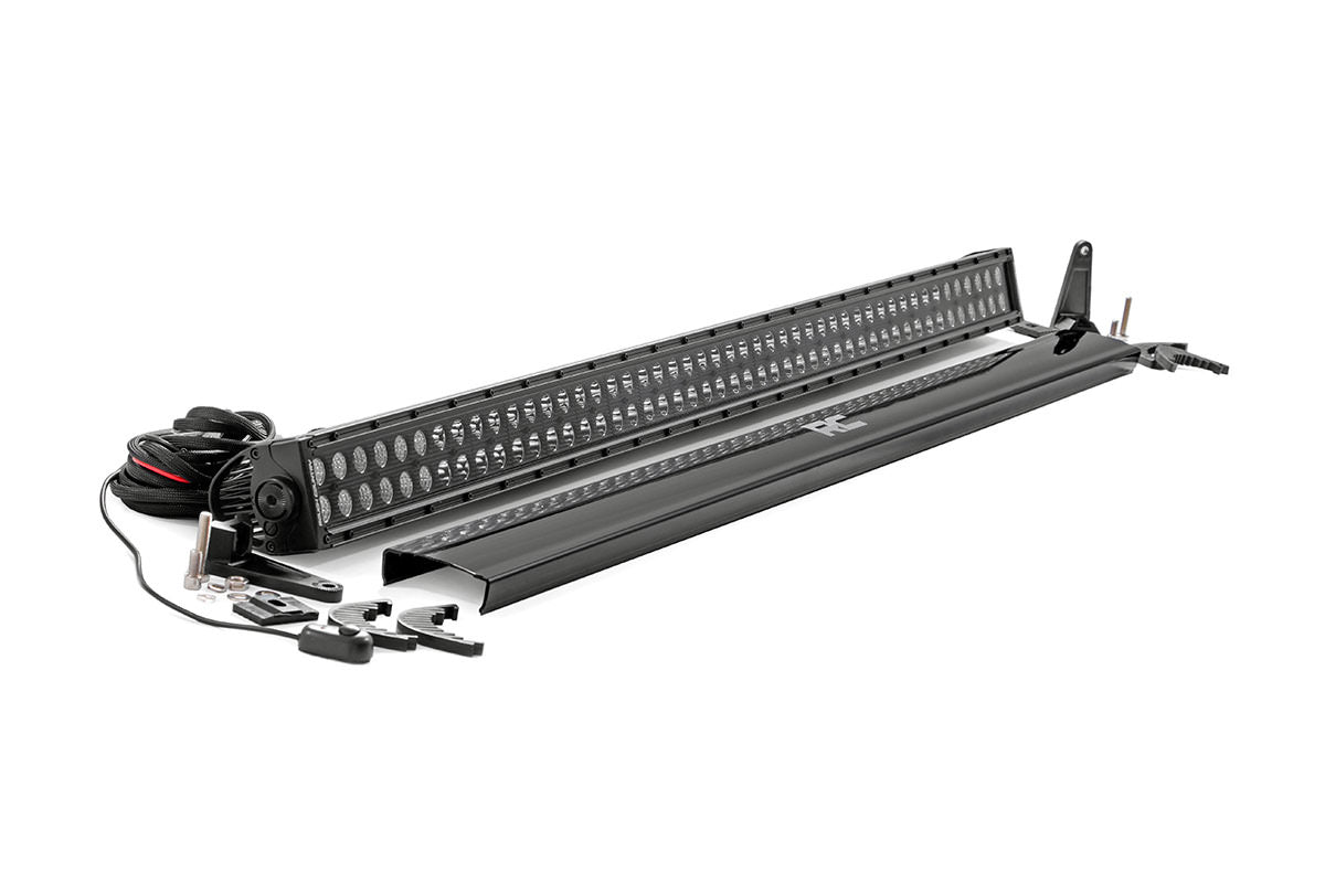ROUGH COUNTRY 50-INCH CREE LED LIGHT BAR - (DUAL ROW | BLACK SERIES)