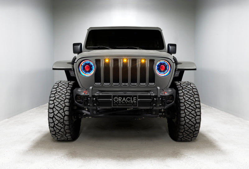 Oracle Oculus Bi-LED Projector Headlights for Jeep JL/Gladiator JT - w/ BC1 Controller