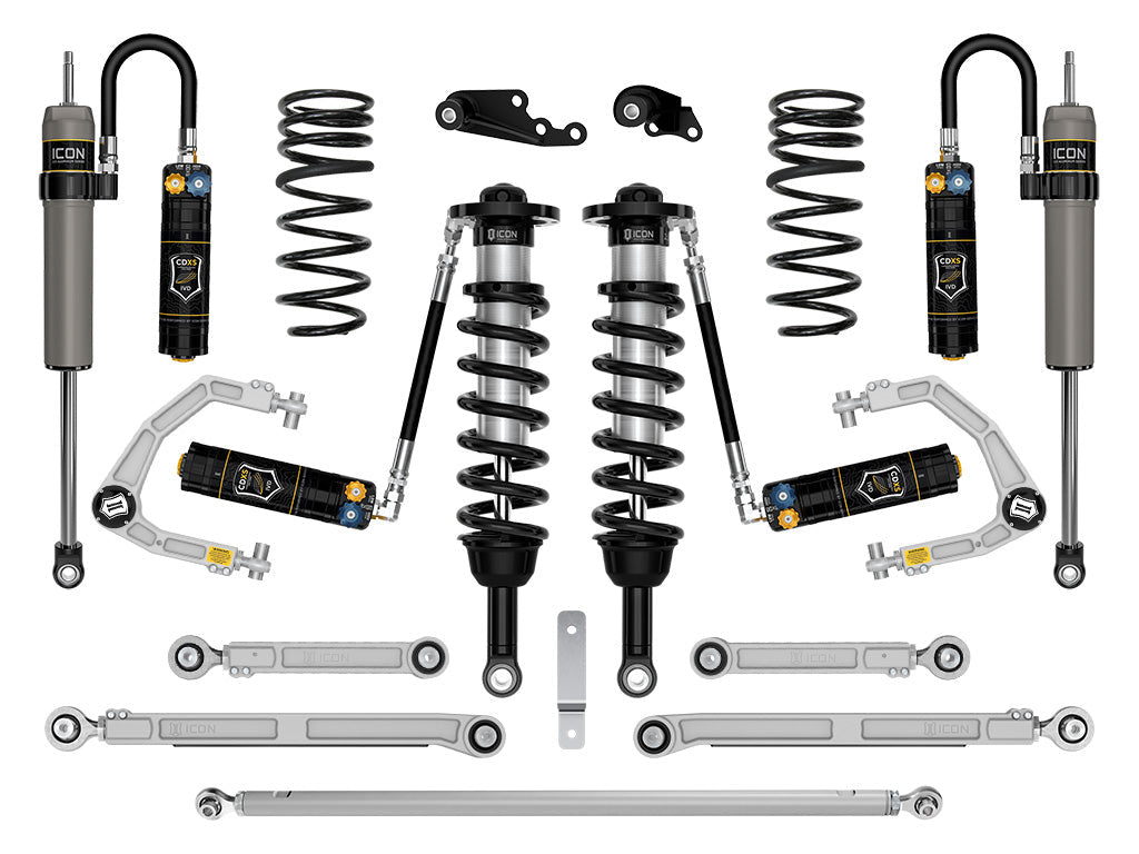 ICON 2024-2025 Lexus GX550, 1.25-3" Lift, Stage 9 Suspension System, CDXS, Billet