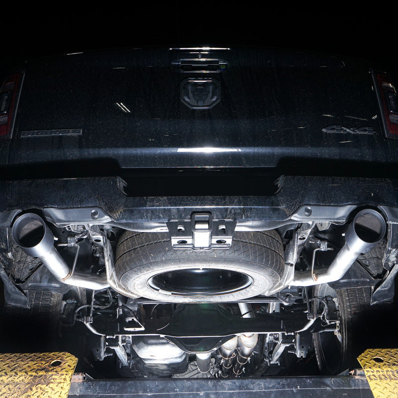 Stainless Works 2019+ Ram Redline Catback With Black Tips