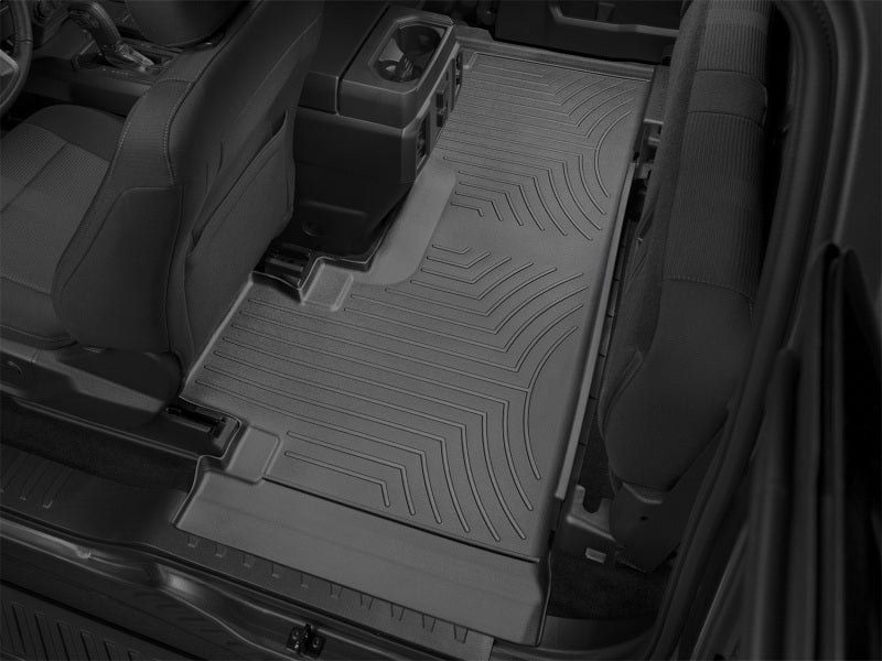 WeatherTech 15 Ford F-150 Super Cab w/ Bench Seat  Rear FloorLiners - Black