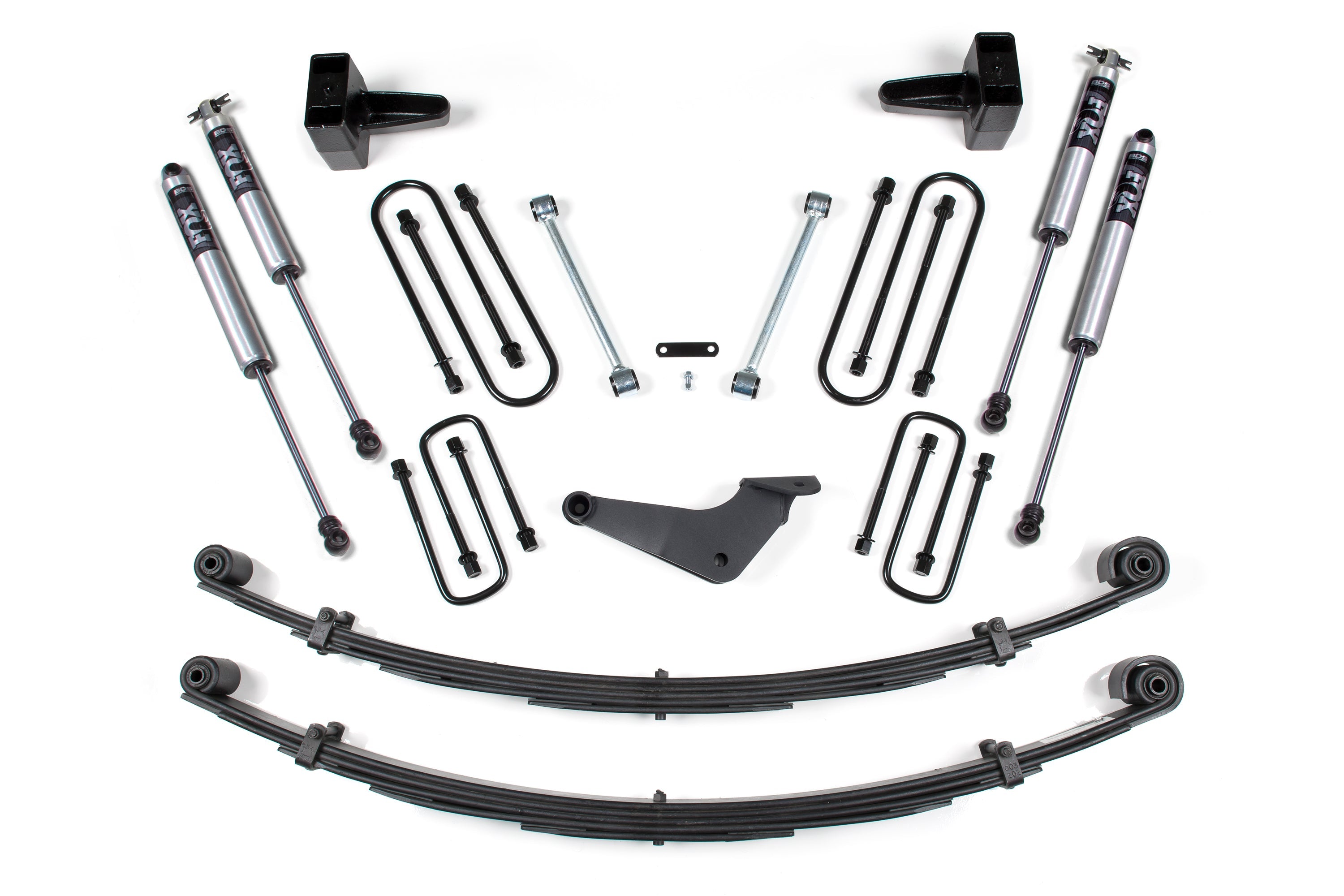 Alignment cam kit for Ford Ranger and Bronco II (83-89) 4WD, featuring components for precise suspension adjustment.